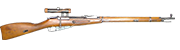 Mosin Nagant with sniper optics