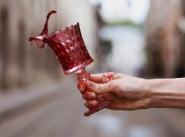 Bar crawl with tasty cherry vodka