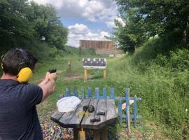 Shooting event with instructors